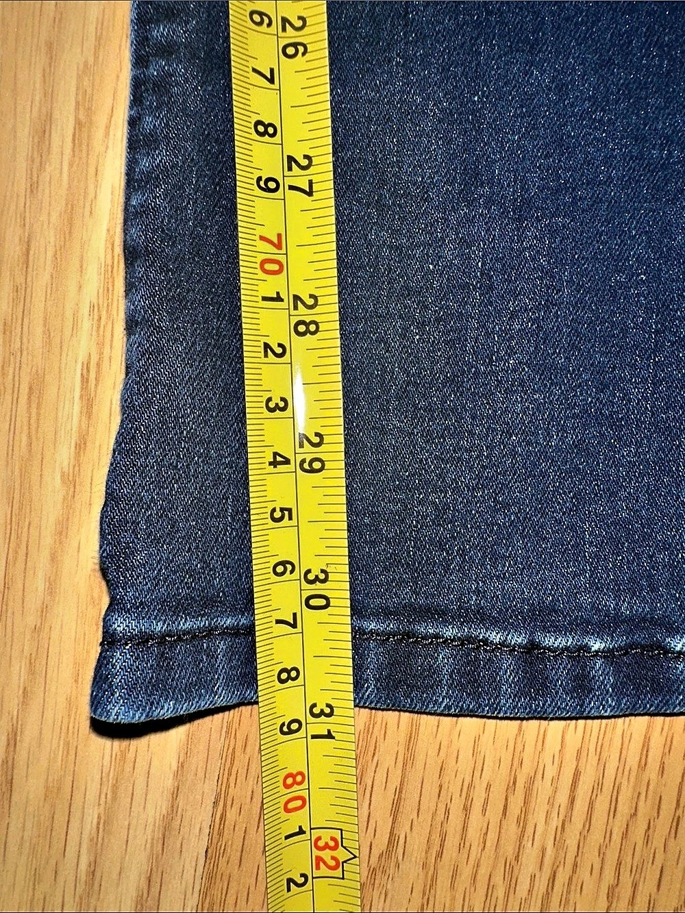 Women’s Democracy Seamed Bootcut Denim Jeans with Slit at Front Hems - Size 8 - Picture 11 of 12